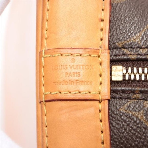 Louis Vuitton Souple Alma W Pm W Strap Brown Monogram Canvas Tote - Picture 7 of 12